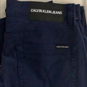 Calvin Klein Jeans slim fit denim (Peacot Blue)